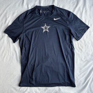 NFL Dallas Cowboys Nike DRI-FIT Hypercool On Field Gym Shirt Men's Size Large